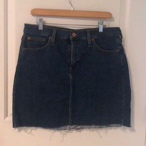 EUC JCrew Jean Skirt